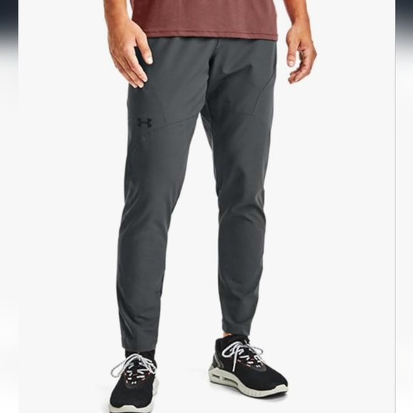 Under Armour Men's Stretch Woven Tappered Active Pants - Picture 1 of 12
